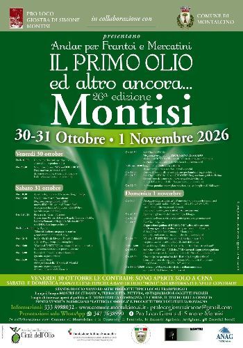Il Primo Olio 26ª edizione